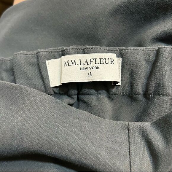 MM LaFleur Foster Cigarette Pants PowerStretch Grey Plus Size 3x - Picture 7 of 10